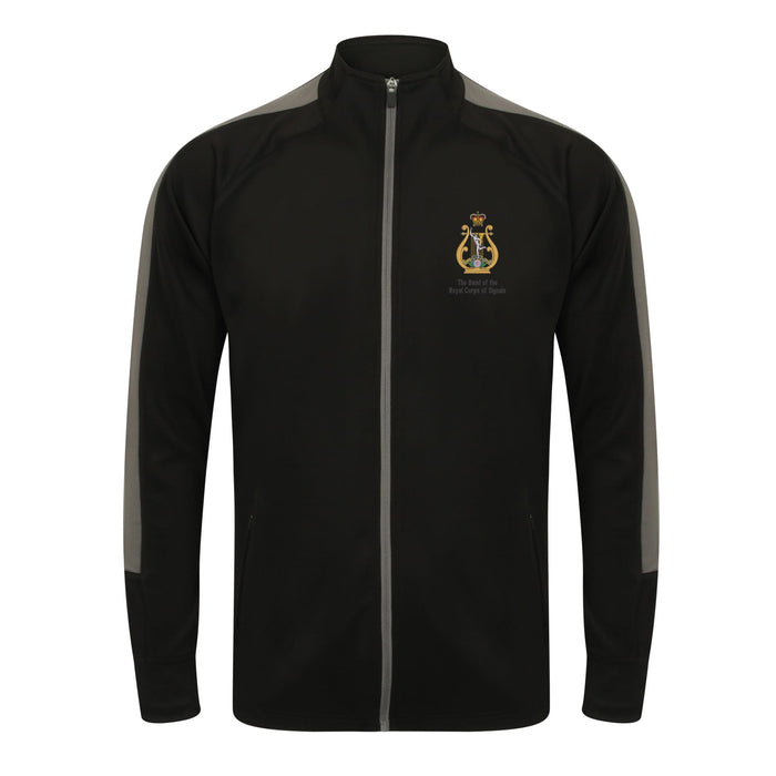 The Band of Royal Corps of Signals Knitted Tracksuit Top