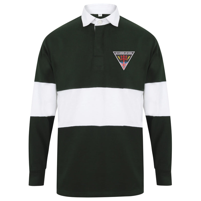 UK Carrier Air Wing Long Sleeve Panelled Rugby Shirt