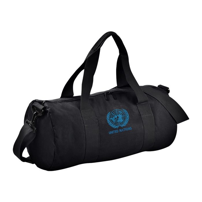 United Nations Barrel Bag
