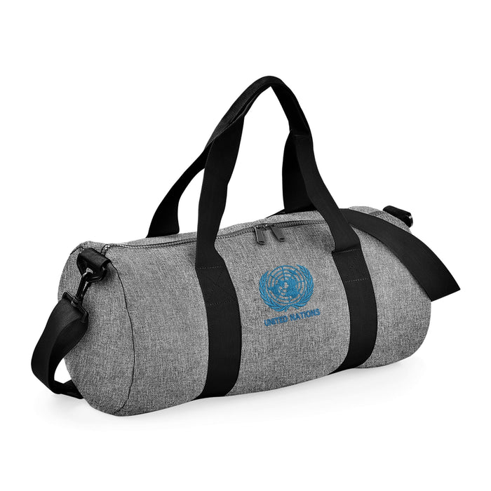 United Nations Barrel Bag