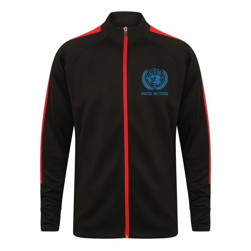 United Nations Knitted Tracksuit Top
