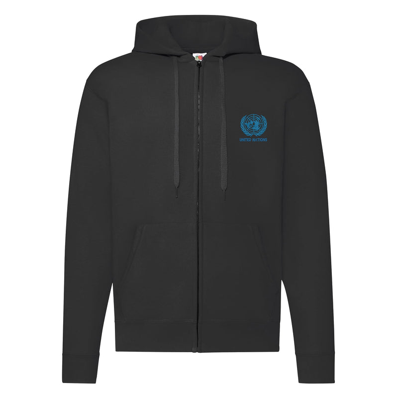 United Nations Zipped Hoodie
