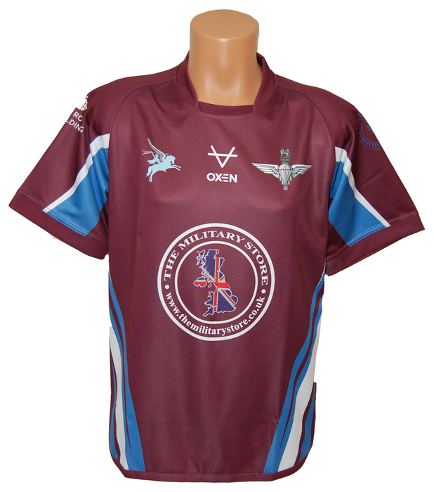 Parachute Regiment OFFICIAL Rugby League Shirt (FREE DELIVERY)