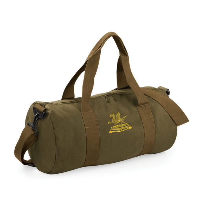 Wales Universities Officers Training Corps Barrel Bag