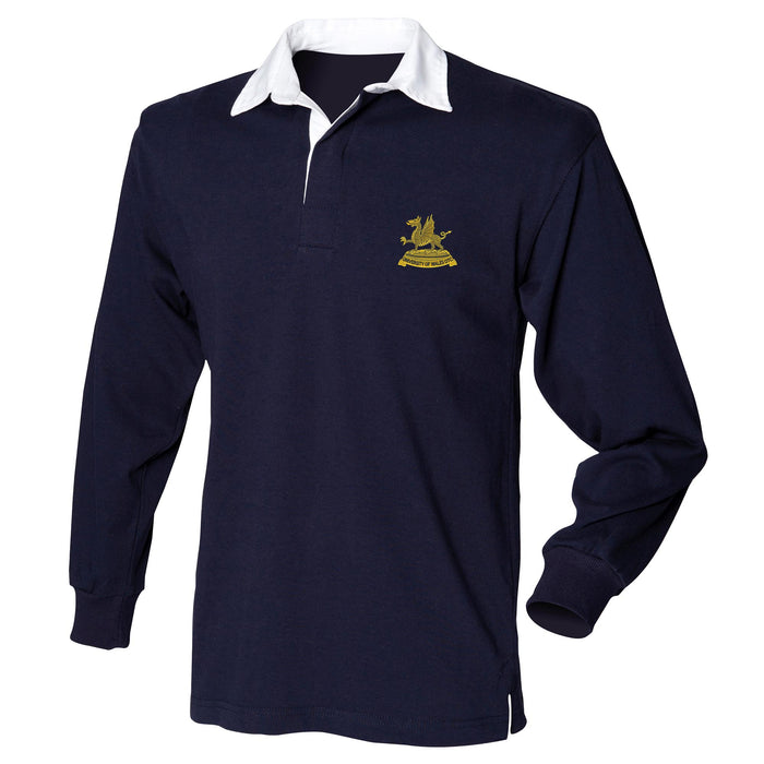 Wales Universities Officers Training Corps Long Sleeve Rugby Shirt