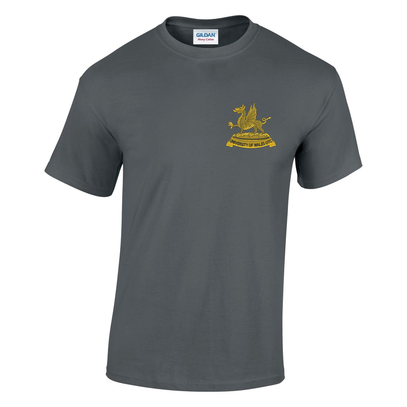 Wales Universities Officers Training Corps Cotton T-Shirt
