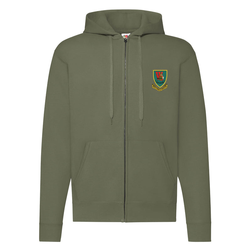 Whiskey Company 45 Commando Zipped Hoodie