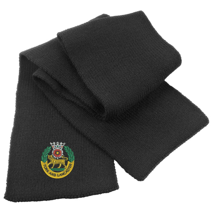 York and Lancaster Regiment Heavy Knit Scarf