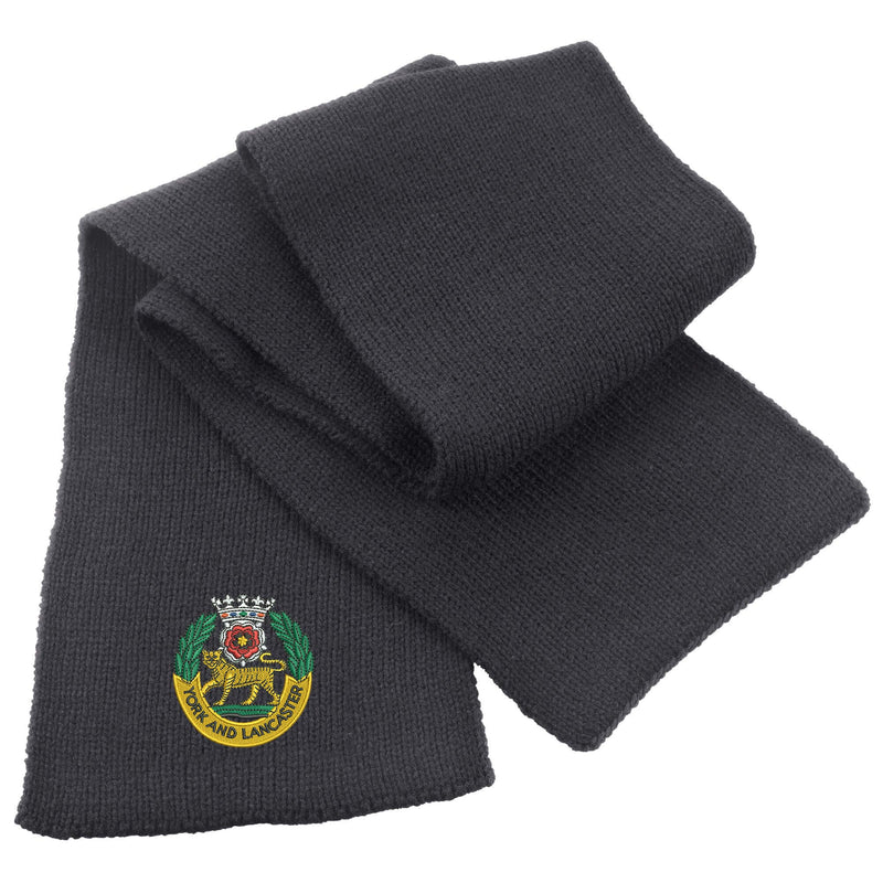 York and Lancaster Regiment Heavy Knit Scarf