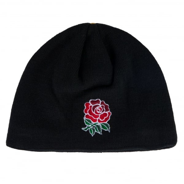 England Rugby Rose - Six Nations Acrylic Fleece Canterbury Beanie Hat (clearance)