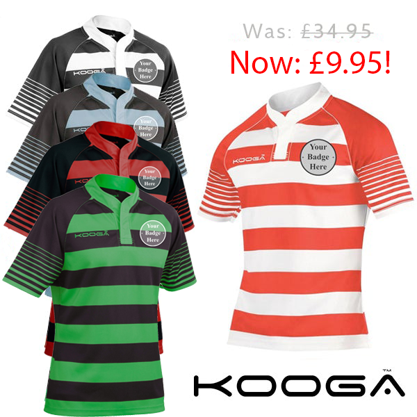 Kooga Hooped Rugby Shirt (CLEARANCE) — The Military Store