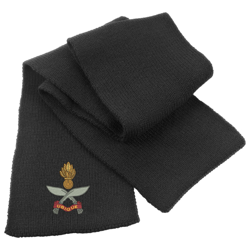 Queens Gurkha Engineers Heavy Knit Scarf