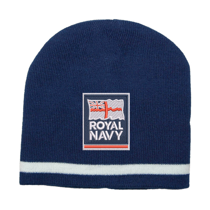 Royal Navy 2 Tone Beanie Hat